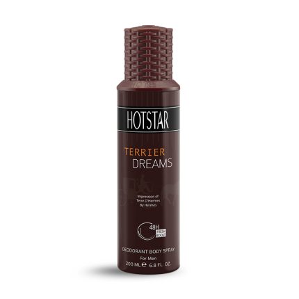 قیمت اسپری خوشبو کننده بدن و لباس مردانه رایحه تق هرمس برند هات استار (200میل)