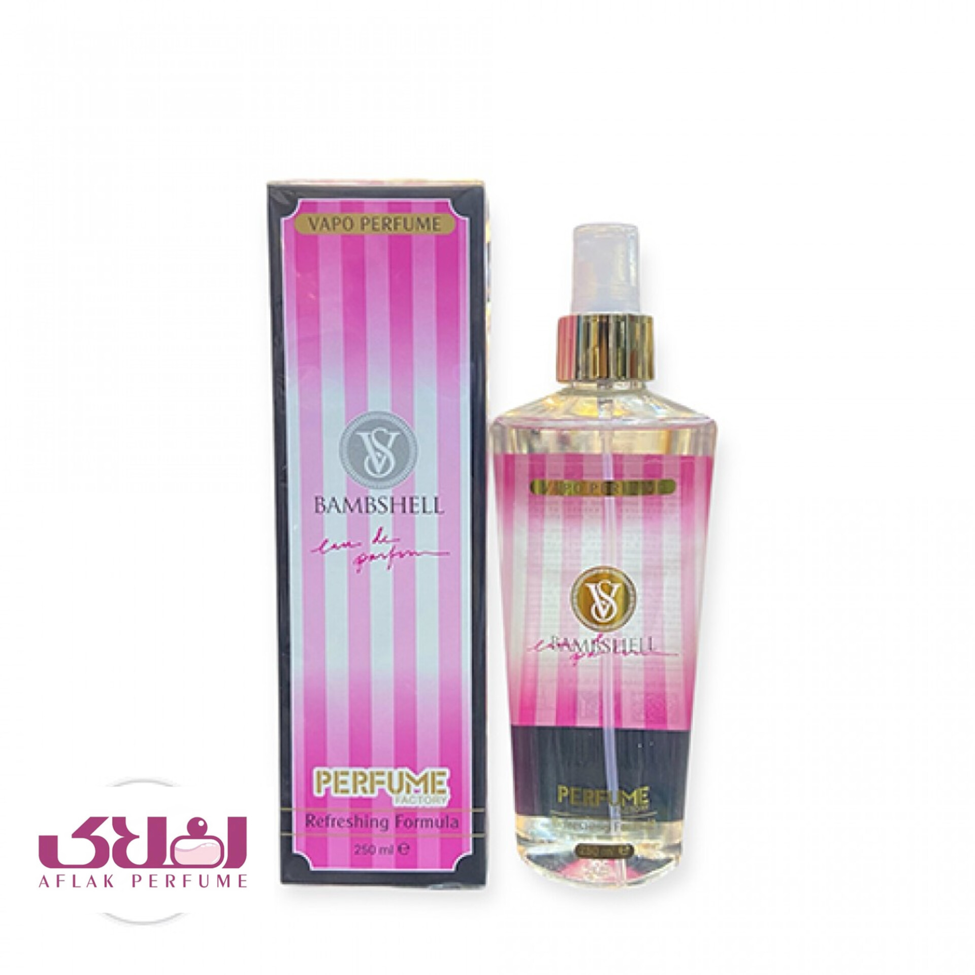 بادی اسپلش زنانه ویکتوریا سکرت بامشل پرفیوم فکتوری حجم ۲۵۰ میل